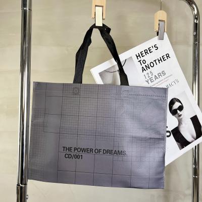 China 100% Eco-friendly Wholesale Customs Customized Non Woven Bag Fabric Promotional Reusable Shopping Tote Bags PP Laminated Non Woven Shopping Bag for sale