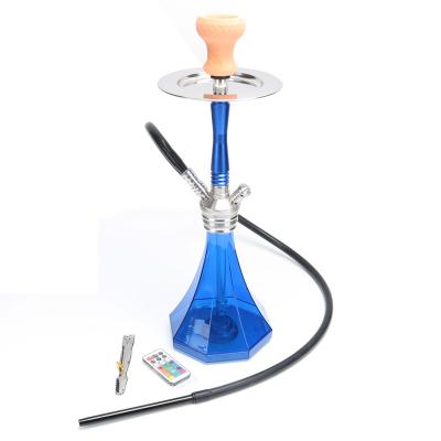 China Wholesale Cheap Shisha Sheesha Shisha High Quality Plastic Fizzy Hubbly Hookah Hookah Eco-Friendly Led Hook Light Custom Narguile for sale