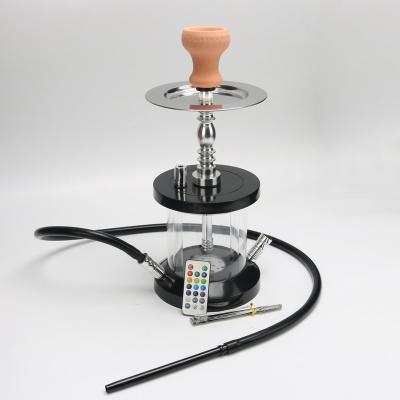 China Cheap wholesale plastic bubbly hubbly shisha sheesha hookah high quality eco-friendly shisha hookah set shisha nargile with led light for sale