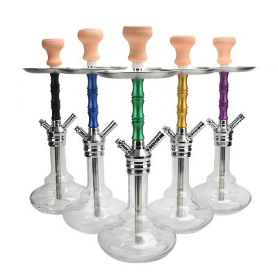 China Eco-friendly rotating installation design hooka shisha flavor fizzy hubbly shisha wholesale charcoal metal sheesha glass hookah for sale