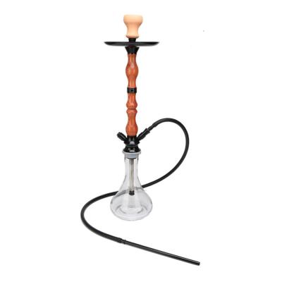 China Woody+glass hukkah shisha wholesale sheesha wood hookah set shisha woody classic cherry tobacco hookah big glass shisha for sale