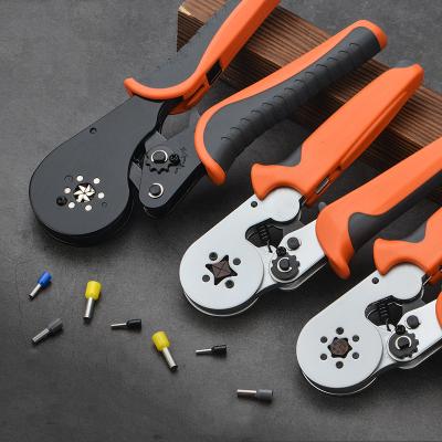 China Clipping & Crimper Ferrule Crimping Tool Wholesale Unshielded Terminal Terminal Stripping Clips Tape Pliers Stripping Crimper Ferrule Crimping Tool for sale