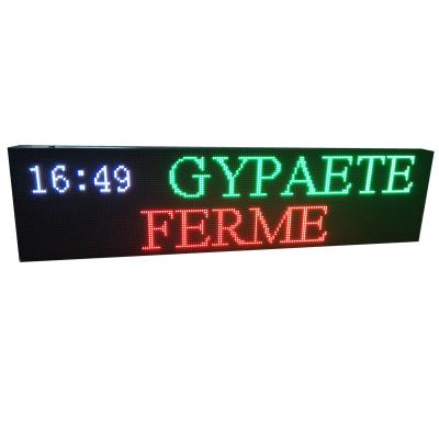 China Outdoor Factory Price Indoor And Outdoor LED Signs Programmable Scrolling Message Display Board Price for sale