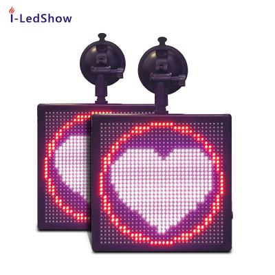 China Full Advertising Smile Face Car Display Led Display for sale