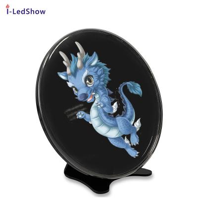 China 2020 Newest OEM Indoor Hot Popular Desktop iledshow Factory Indoor Popular Desktop 3d Advertising Player 3d Fan Display for sale