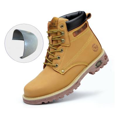 China 2022 Classic Custom Made Men Anti-Static Composite Steel Toe Cap Shoes Construction Safety Work Boots for sale