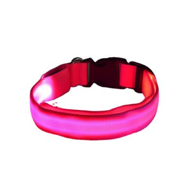 China Factory Direct Sale Viable Low Price High Quality Dog Collar Led Usb Rechargeable, Pet Collar Flashing for sale