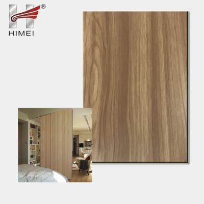 China Home Appliances Wood Color / Good Build Quality PVC Coated Steel Sheet For Wall Panel for sale