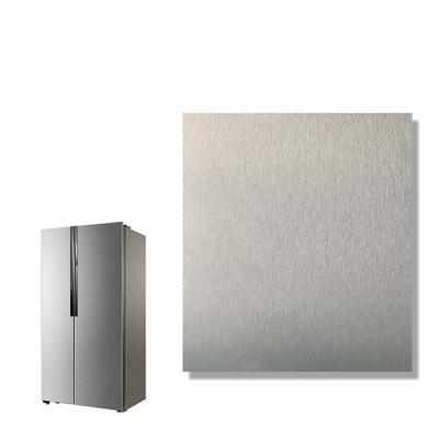 China Light Home Appliances / Construction Surface vcm Film Laminated Steel Sheet For Refrigerator Panel for sale