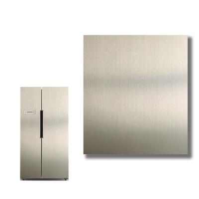 China Home Appliances / Construction Laminated Steel For Refrigerator Decorative Panel vcm Steel Plate for sale