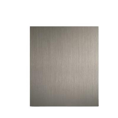 China Home Appliances / Construction Silver Color Brushed Grain Vcm Steel Sheets For Refrigerator Door for sale