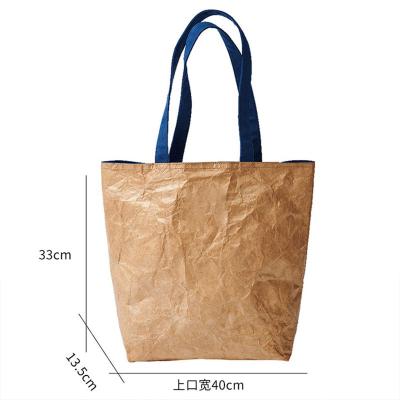 China Recyclable Tyvek Aluminum Foil Lunch Bag Waterproof Insulation Cheap Price Custom Printed Logo Dupont Paper Shopping Bag For Promotional for sale