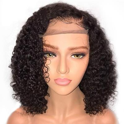 China China Factory Raw Brazilian Transparent Deep Wave Front Hd Full Lace Wig for sale