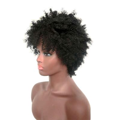 China Best Selling New Quality Cheap Wholesale Cheap Lead Wigs Curly Short Hair Deep Wave For Black Women for sale