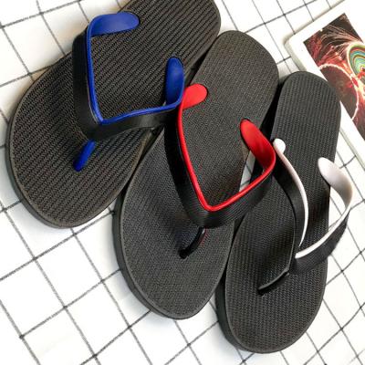 China Wholesale Men's Waterproof PVC Sports Slipper Casual Warm Outdoor Water Resistant PVC Transparent Slipper for sale