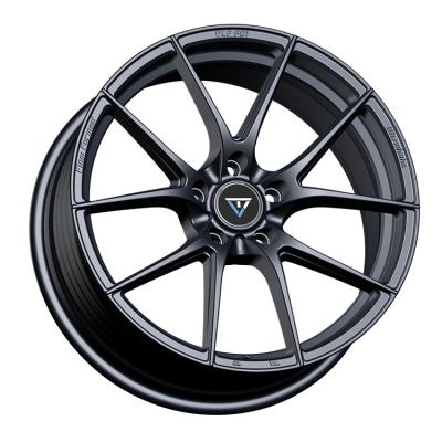 China Wholesale Best Aluminum Flow Forming Wheel 5x114.3 Black Machine Face Alloy Wheels for sale