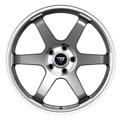 China Hot Trending Products Aluminum Coupe Alloy Wheels Gunmetal 5x112PCD Machine Lip Alloy Wheels for sale