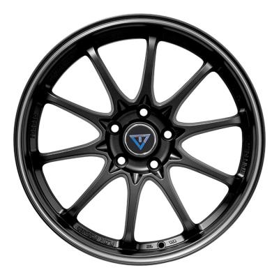 China Innovative New Product 18x8.0 Aluminum Alloy Wheels Flow Shaped Gunmetal 73.1CB Machine Lip Alloy Wheels for sale