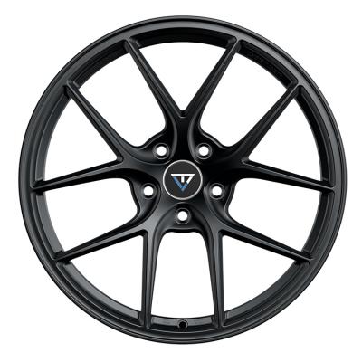 China OEM china custom car modification accessories 18x8.0 aluminum alloy matte black wheels for sale