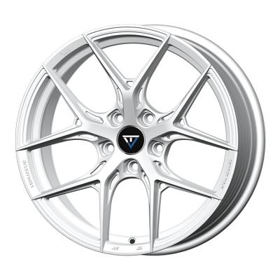 China Factory Direct Sale Aluminum Flow-Shaped Wheels Wholesale Price Hyper Black Car Alloy Wheels for sale