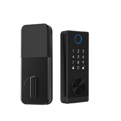 China New Products Smart Fingerprint Door Lock Remote Licensed Unlock A5 Smart Lock for sale