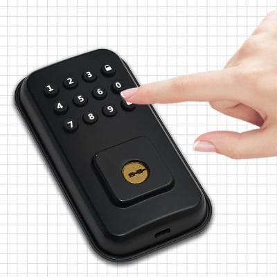 China A1 Password Automatic Universal Key Keypad Door Lock Smart Door Lock for sale