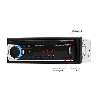 China 520 Card Maker MP3/MMC/WMA/USB/TF/AUX/FM Stereo Optional Call Radio 12V/24V BT Handsfree Car MP3 Player for sale