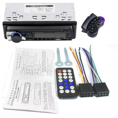 China Optional Dual U Function Voltage 12V/24V FM/TF/AUX 1din Steering Wheel Car Stereo Charging MP3 BT Remote Control Player for sale