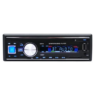 China High power 1068 multimedia audio output FM radio WMA/AUX/USB/SD card player call car BT handsfree mp3 player for sale