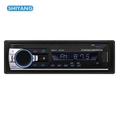 China Support TF Card SHIYANG JSD-520 Radio 12V-24V BT Optional 1Din For Car Mp3 Multimedia Player for sale