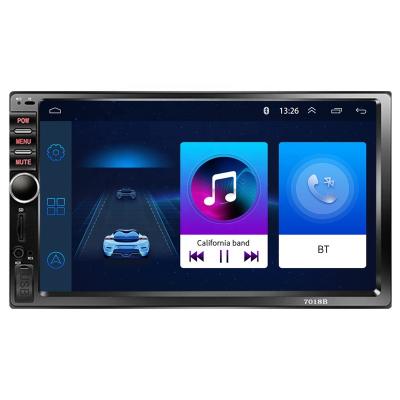 China SHIYANG Stereo Manufacturer 7 Inch Screen Image 12V Reversing High Power Radio Audio Steering Wheel Control 2dinBT Car mp5 player 7018 for sale