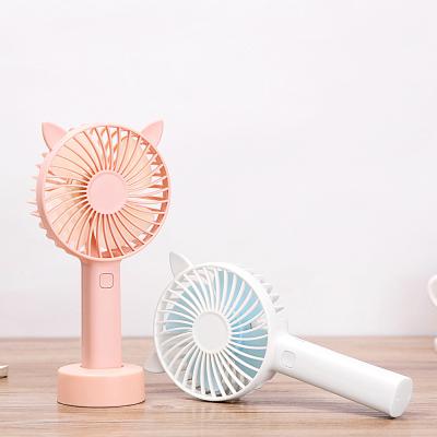 China Cool Summer Office Work Artifact Desk Room Household Small Personal Handheld Portable Mini Fan With USB Rechargeable for sale