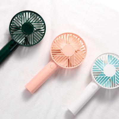 China Multifunctional Mini Fan Customize Small Usb Mini Battery Operated Personal Fan Handheld Coolers Electric Portable Mini Fan Plastic Fan Handles for sale