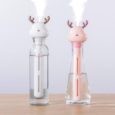 China No Design High Quality Air Freshener Mini Humidifier Cute Deer Water Tank Design Hot Sales For Friends Gift for sale