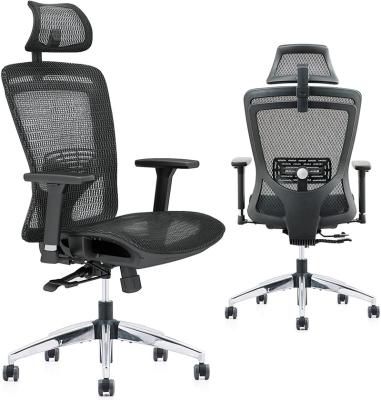 China (Height)Adjustable Ergonomic Reclining Office Chair with Mesh Seat Computer Rocking Office Chairs and Flip-Up Headrest Back Swivel Large for Home for sale