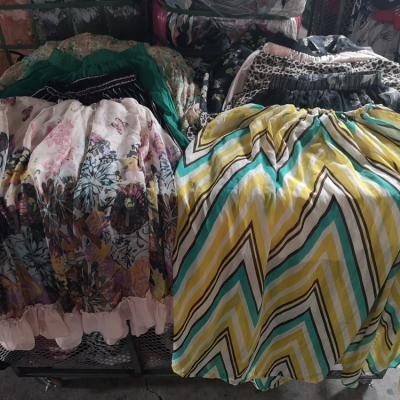 China High grade second hand clothes hot sale summer high quality used apparel used silk blouse for china for sale