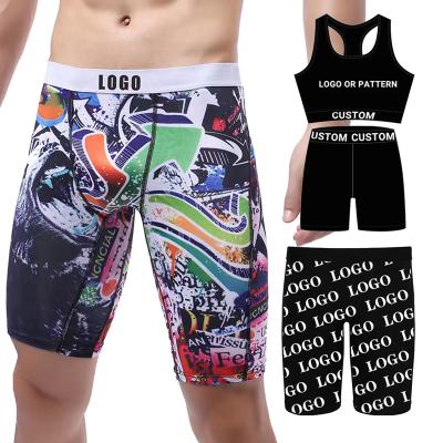 China Antibacterial Custom and High Quality OEM Plus Size S-3xl Fully Printed Men's Underwear Custom OEM Boxers Underwear for sale