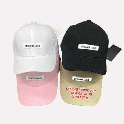 China New Custom Designer Angel Fashion Embroidery White Hats High Quality Hathbaseball Palm Wholesale Hat COMMON for sale