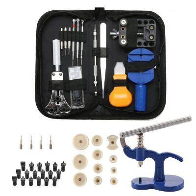 China Portable Watch Opener Watch Repair Kit/147pcs Screwdrivers Set Professional Clock Watch Repair Tool Kits For Replacement Watch Band Link for sale