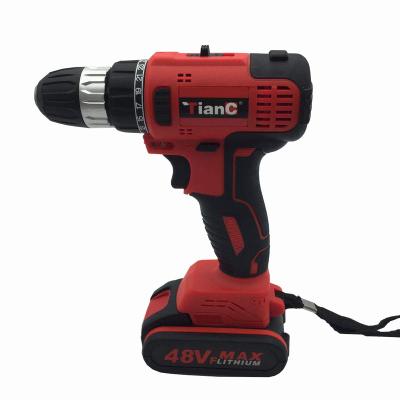 China 3 Function: Brushless Multi Function Electric Hand Drill Cordless Electric Drill 48V Lithium Power Screw Drivers Impact Drivers Electric Screwdriver for sale