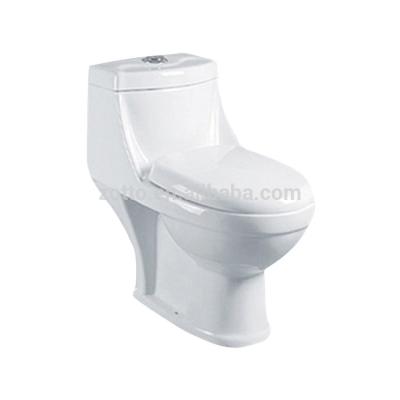 China Double-flow Pakistan 100MM Rough-in Ceramic Sanitary Ware One-piece Strap Bathroom Wc Free Standing Toilet Commode Toilet Wc for sale