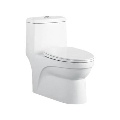 China Double-Flow New Style Wholesale Cheap Price Toilet Bowls For Sale Strap Siphonic One Piece Bathroom WC High End Toilet for sale