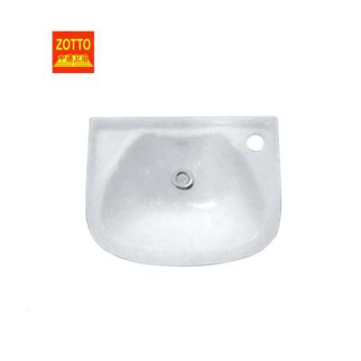 China White Modern Sink Ceramic Bathroom Wall-hung Hand Basin Wash Sink Sanitary Ware Cheap Clean Easy Price Small for sale