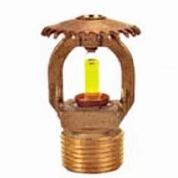 China General Fire Fighting Equipment Rain Spray Brass Hanging Fire Sprinkler Professional Manufacture With Glass Bulb for sale