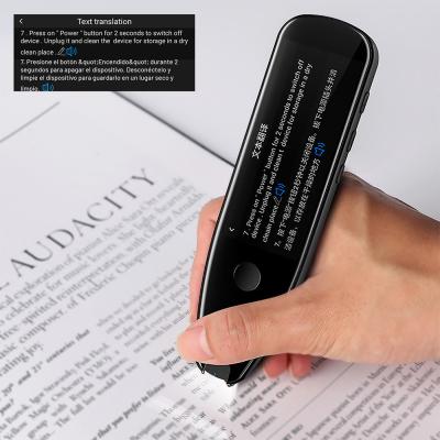 China Plastic+mental Smart Reading Pen Language Pen Vormor Digital Scan Reader With Multi Language For Kids Learning Voice Translation Device Te koop