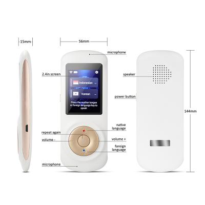 China 2019 Hot-selling Wifi Device Wireless Portable Product T2S Voice Translator Support 82 Languages ​​Translator Te koop