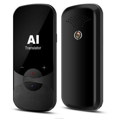 중국 Multi-Language Online Wifi AI Voice Translator Device 2.4' Inch Instant Portable Mini Voice Translator Photo Translator 판매용