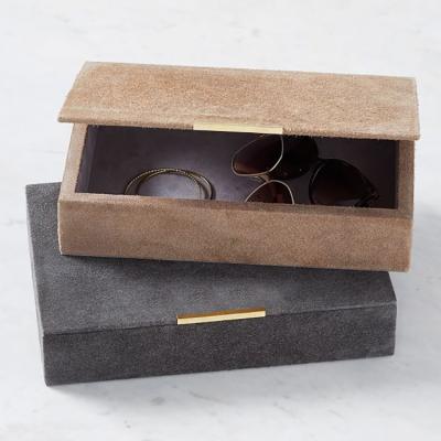 China Sweden Chinese Style Jewelry Box Suede Jewelry Packaging Box Wood for sale