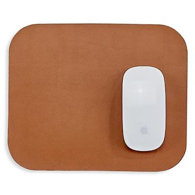 China Sublimation Mousepad Custom Shape Office Luxury Genuine Leather Cute Mousepad for sale