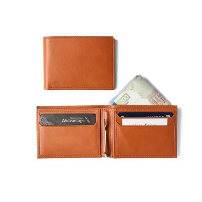 China Hot Selling Genuine Leather Fashionable Waterproof Card Holder Wallets For Men for sale